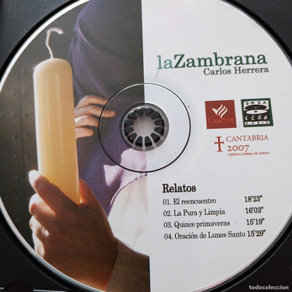 CDs de m&uacute;sica: CD La Zambrana. Carlos Herrera 2007 - Foto 2