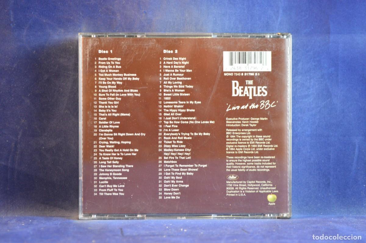CDs de m&uacute;sica: THE BEATLES &ndash; LIVE AT THE BBC - 2 CD - Foto 2