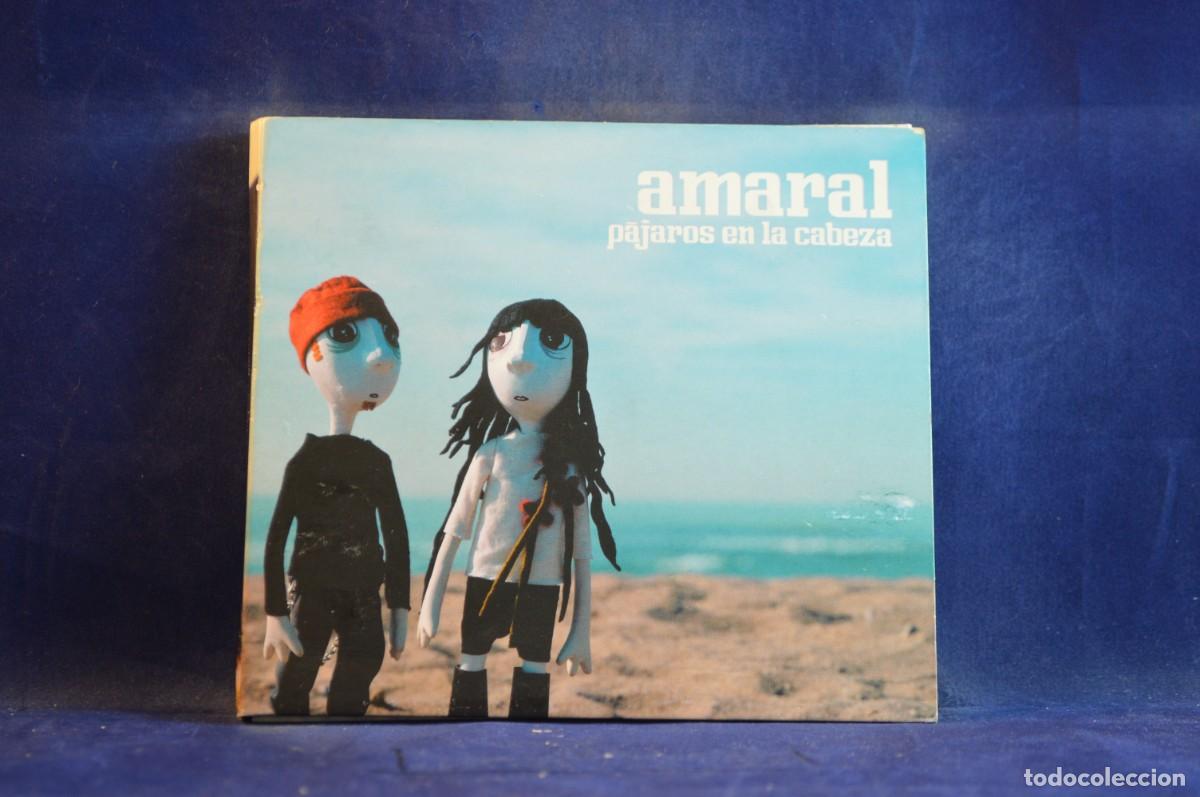 CDs de m&uacute;sica: AMARAL &ndash; P&Aacute;JAROS EN LA CABEZA - CD - Foto 1