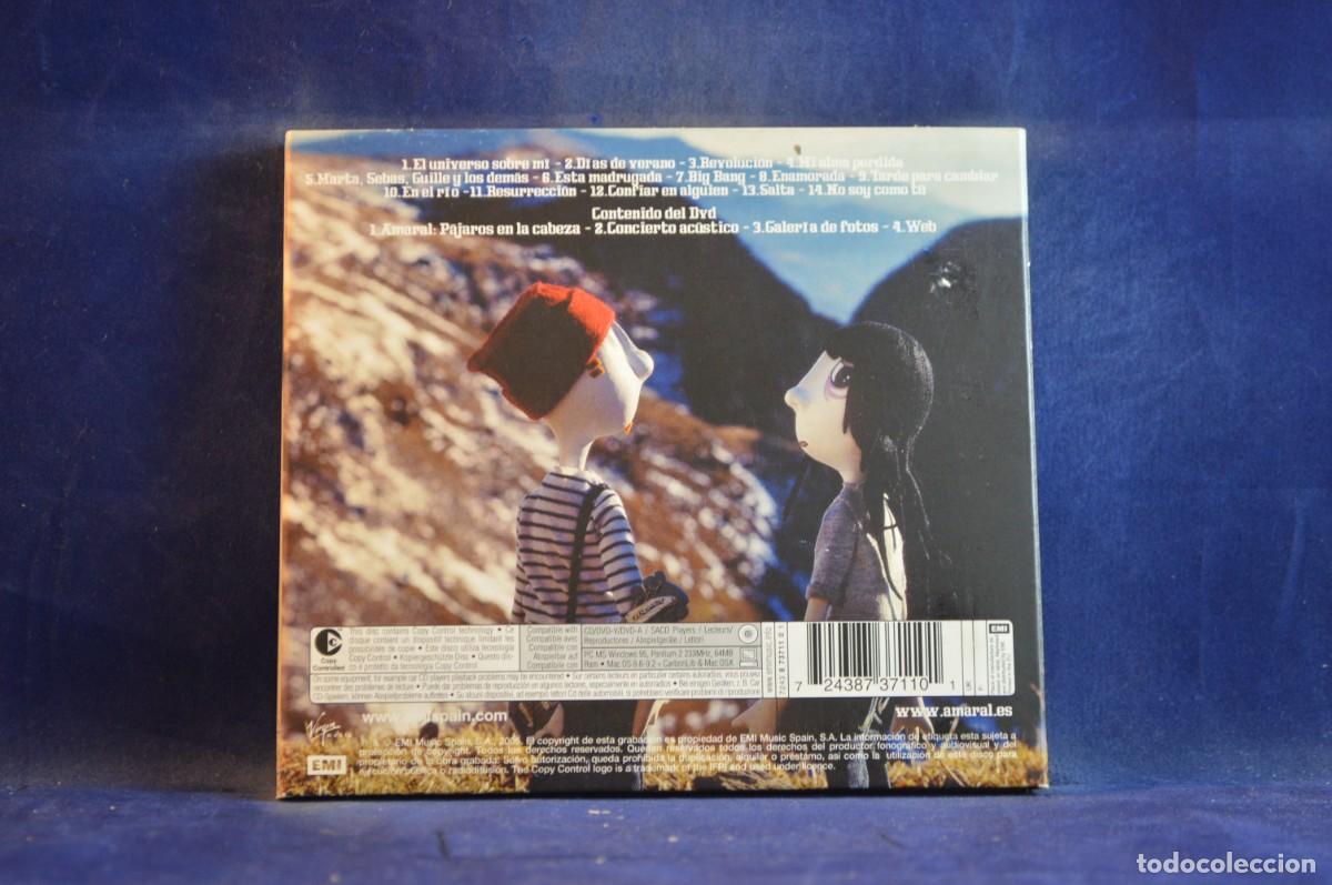 CDs de m&uacute;sica: AMARAL &ndash; P&Aacute;JAROS EN LA CABEZA - CD - Foto 2