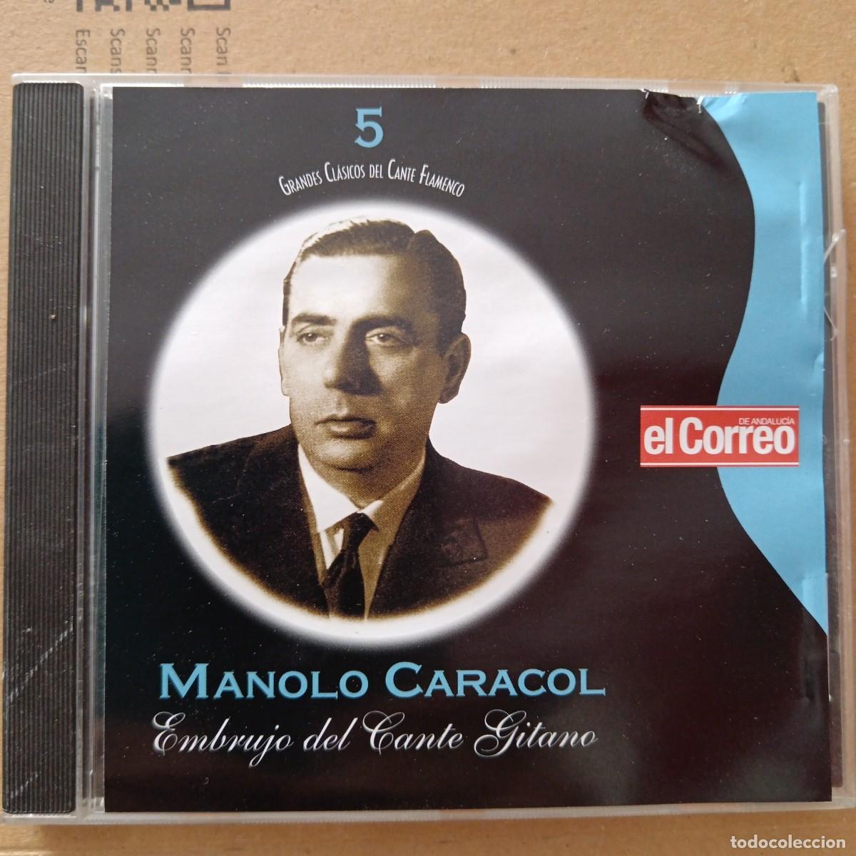 CDs de m&uacute;sica: Manolo Caracol. Embrujo del Cante Gitano - Foto 1