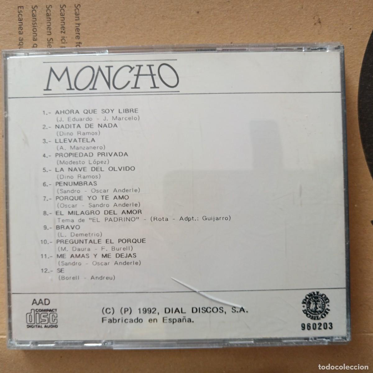 CDs de m&uacute;sica: Moncho. El gitano del bolero - Foto 2