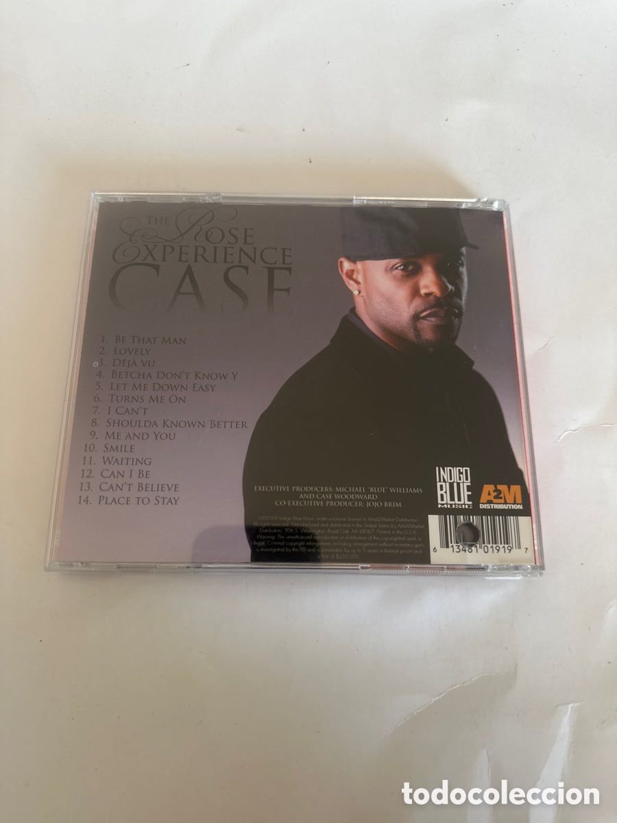 CDs de m&uacute;sica: Scd23 case the rose experience CD segundamano - Foto 2