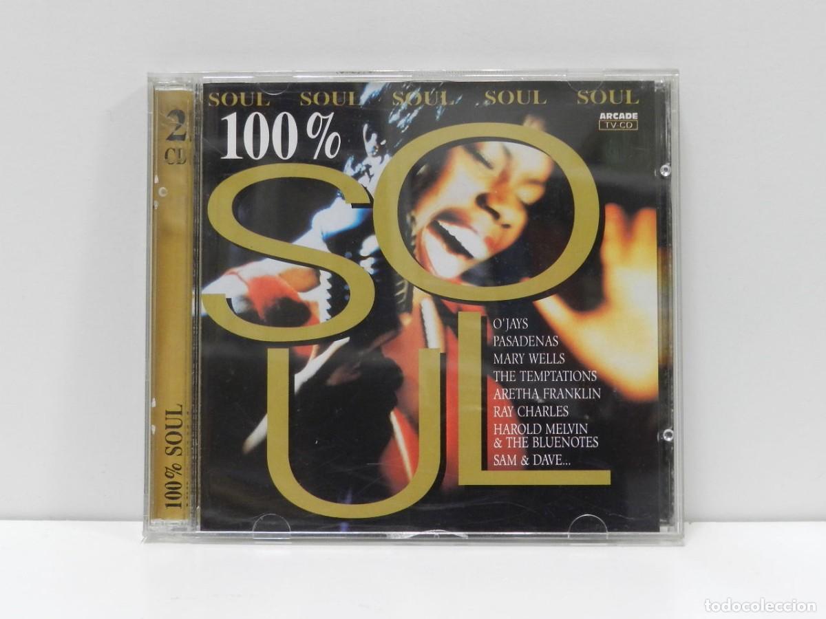 CD di Musica: DISCO 2 X CD. 100% Soul. COMPACT DISC.