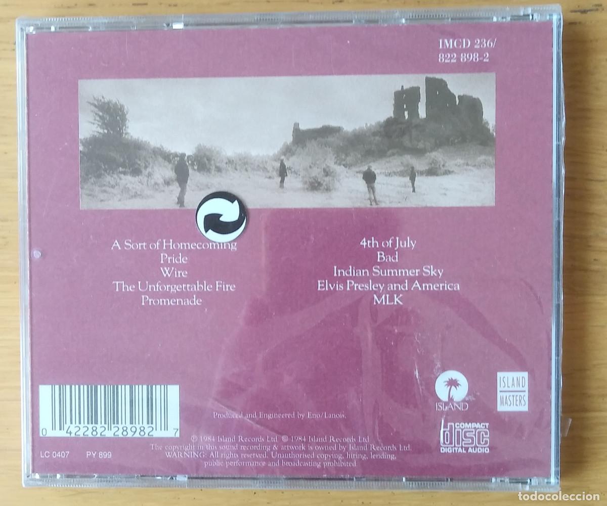 CDs de m&uacute;sica: U2: &rdquo;THE UNFORGETTABLE FIRE&rdquo; CD NUEVO PRECINTADO - Foto 2