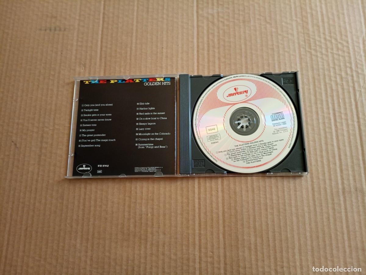 CDs de m&uacute;sica: THE PLATTERS - GOLDEN HITS CD 1992 - Foto 2