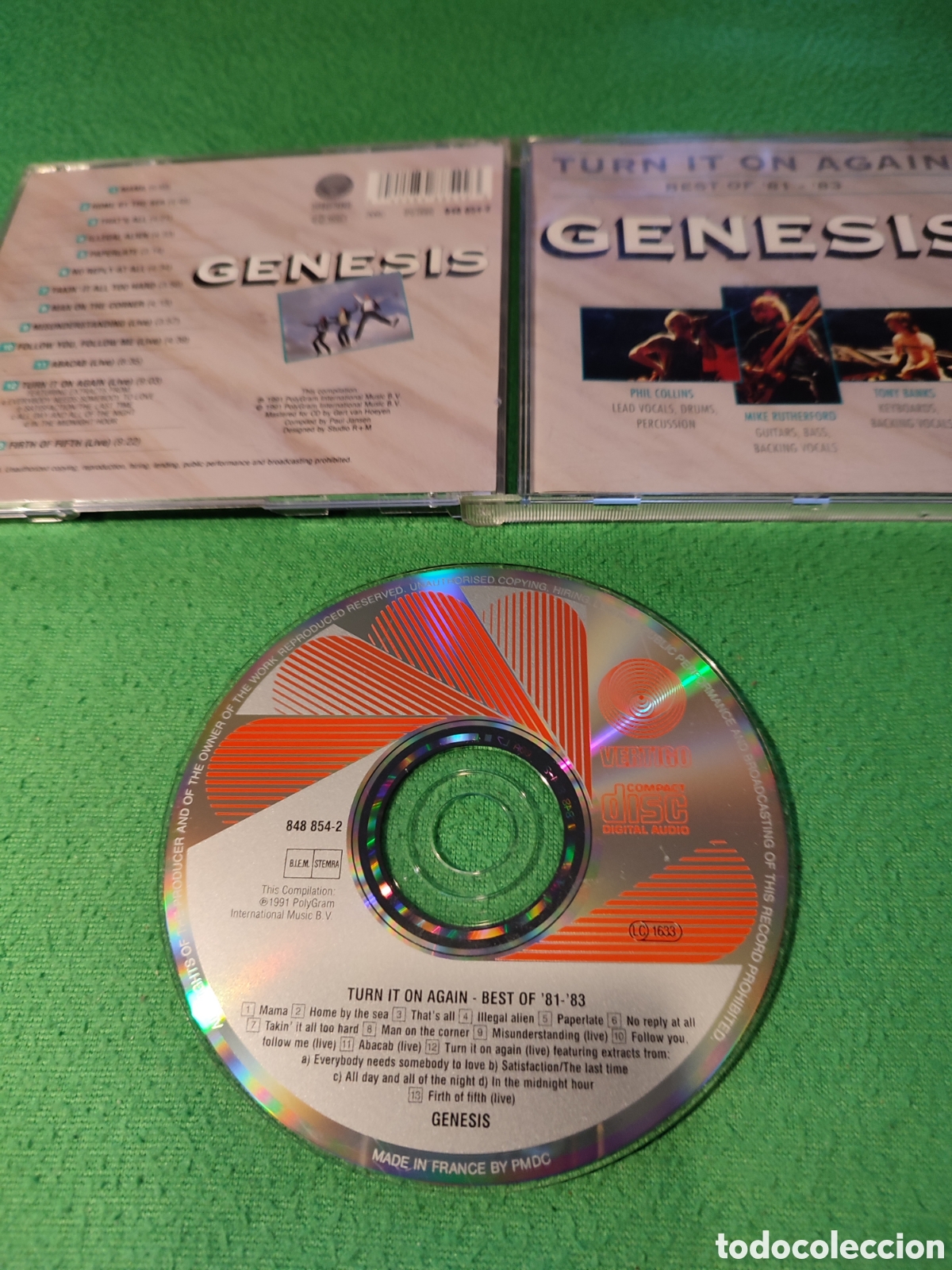 CDs de m&uacute;sica: G&eacute;nesis - Turn It on again 1981-83 - Foto 2