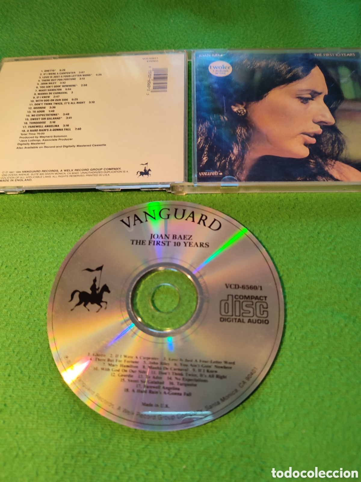 CDs de m&uacute;sica: Joan Baez - The First 10 Years - Foto 2