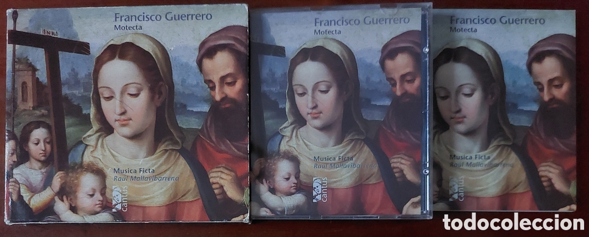 CDs de m&uacute;sica: Francisco Guerrero. Motecta. - Foto 1