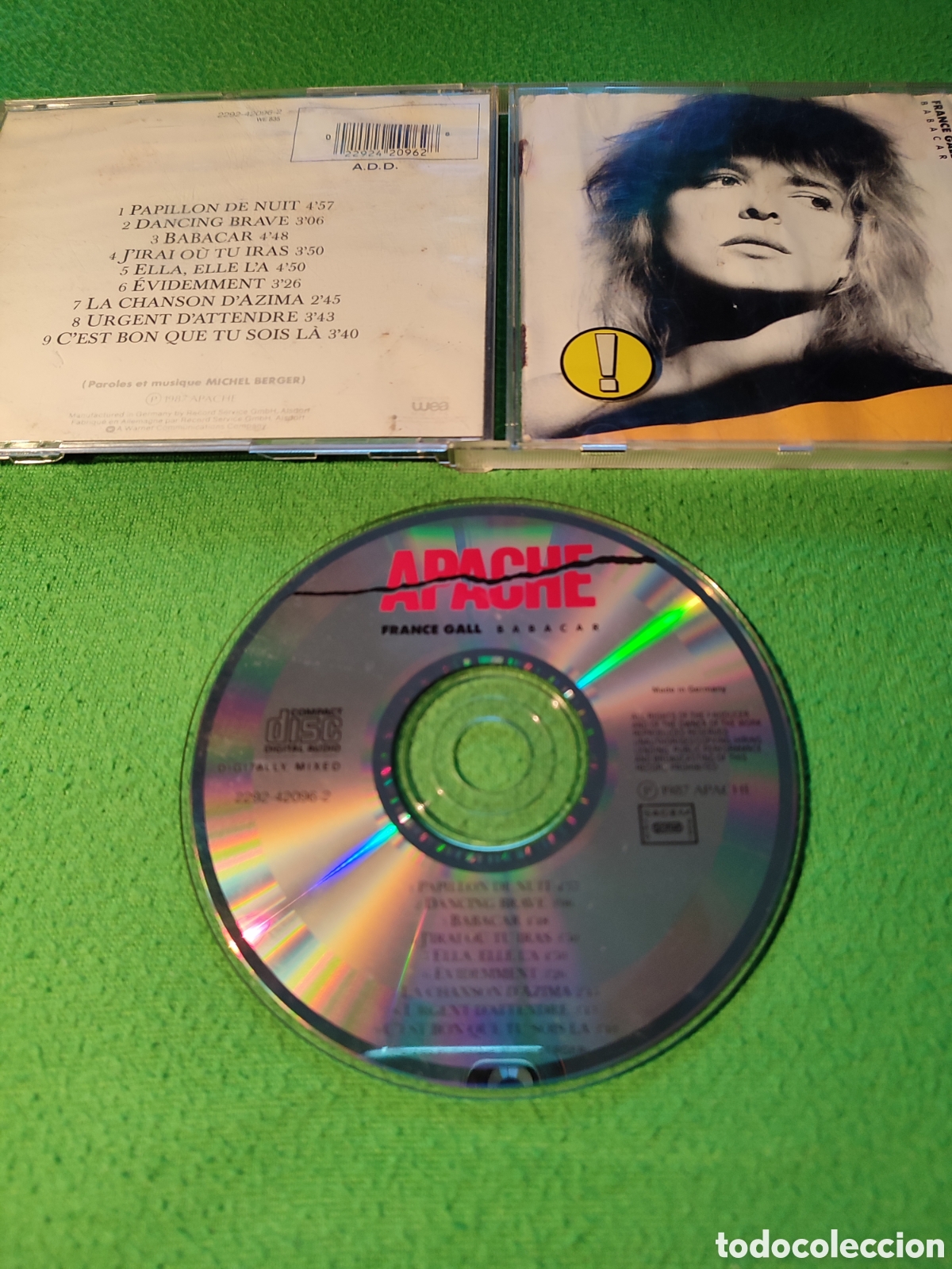 CDs de m&uacute;sica: France Gall - Babacar - Foto 2