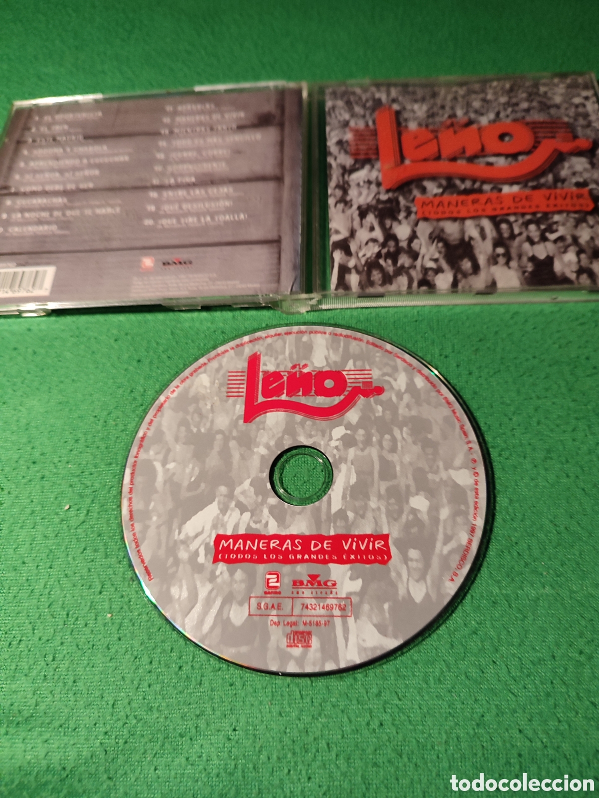 CDs de m&uacute;sica: Le&ntilde;o - Maneras de vivir - Foto 2
