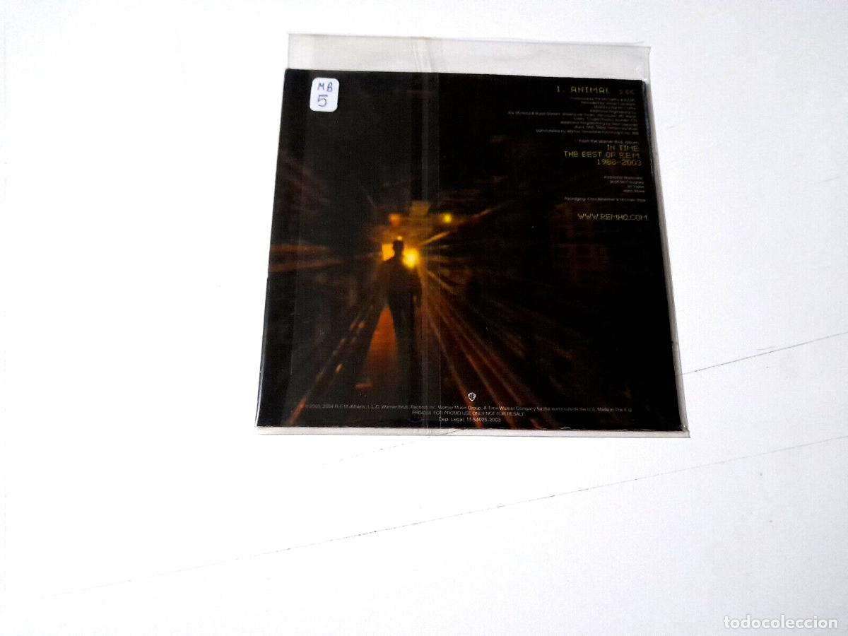 CDs de m&uacute;sica: R.E.M. &rdquo;ANIMAL&rdquo; CD SINGLE 1 TRACKS REM - Foto 2