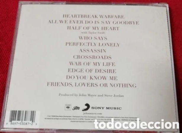 CDs de m&uacute;sica: JOHN MEYER - BATTLE STUDIES. CD. SONY MUSIC - Foto 2