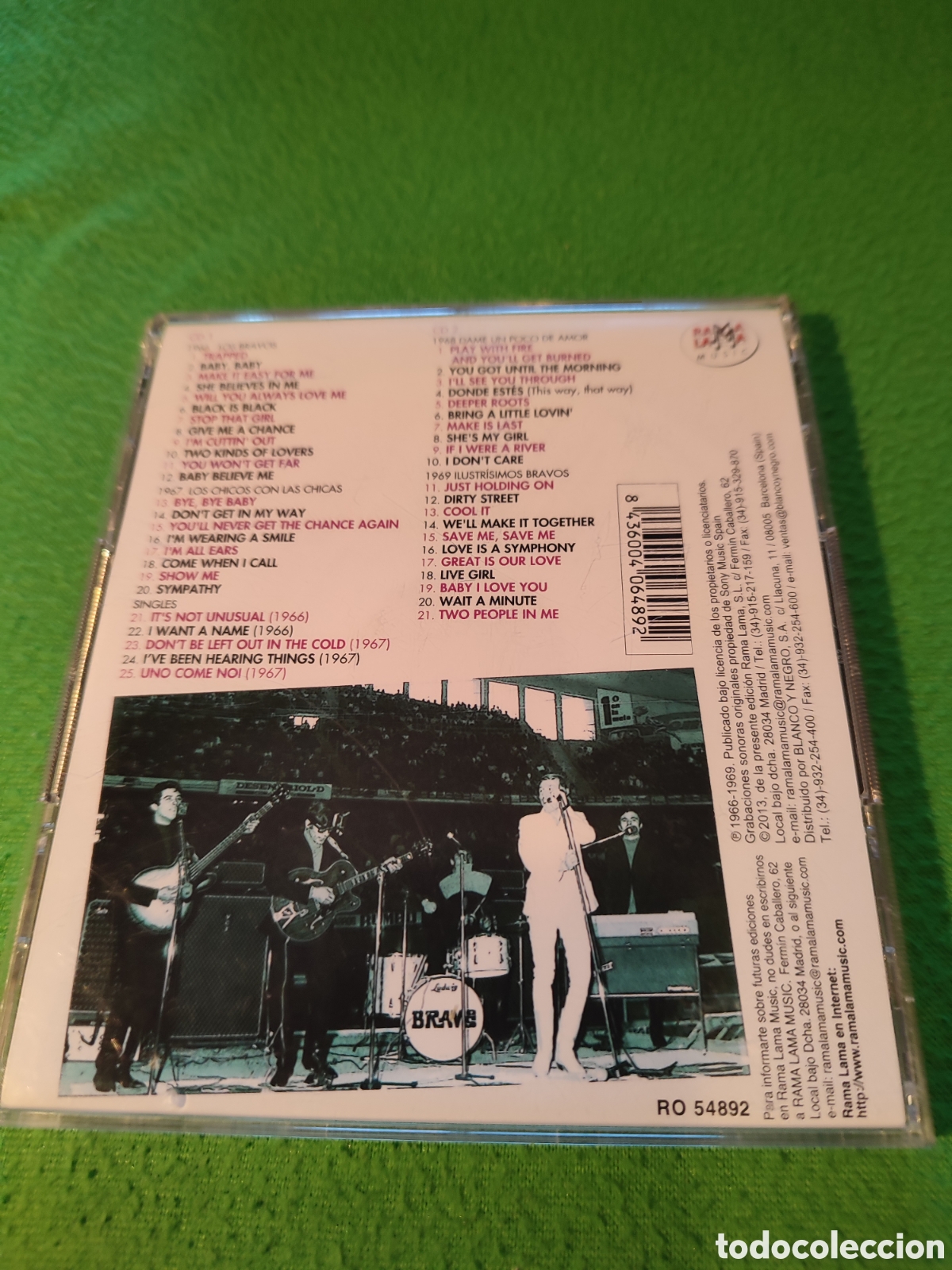 CDs de m&uacute;sica: Los Bravos - En ingl&eacute;s vol 2 dos CDs - Foto 3