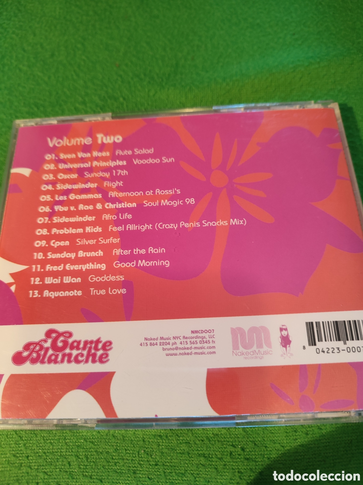CDs de m&uacute;sica: Carte Blanche - Varios Vol 2 - Foto 3