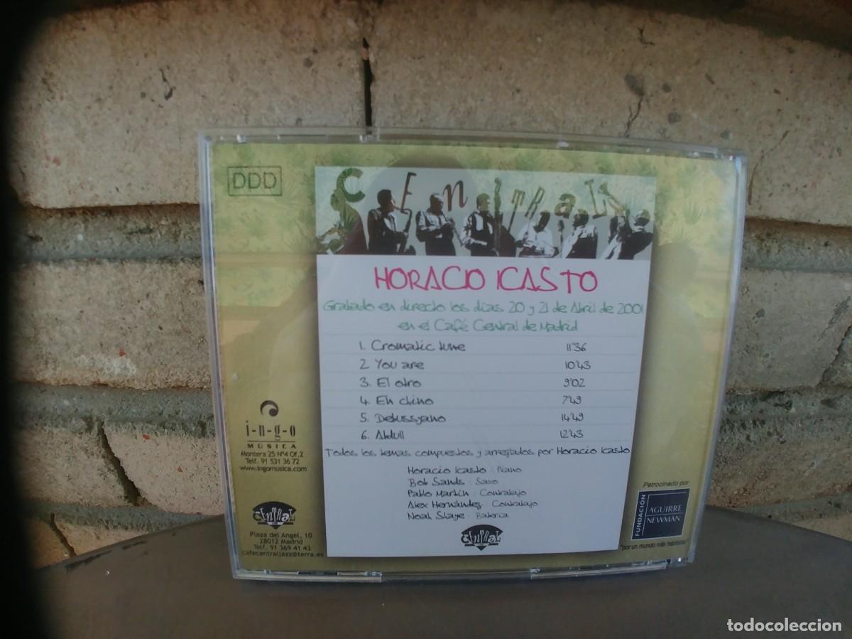 CDs de m&uacute;sica: HORACIO ICASTO-CD EN EL CENTRAL - Foto 3
