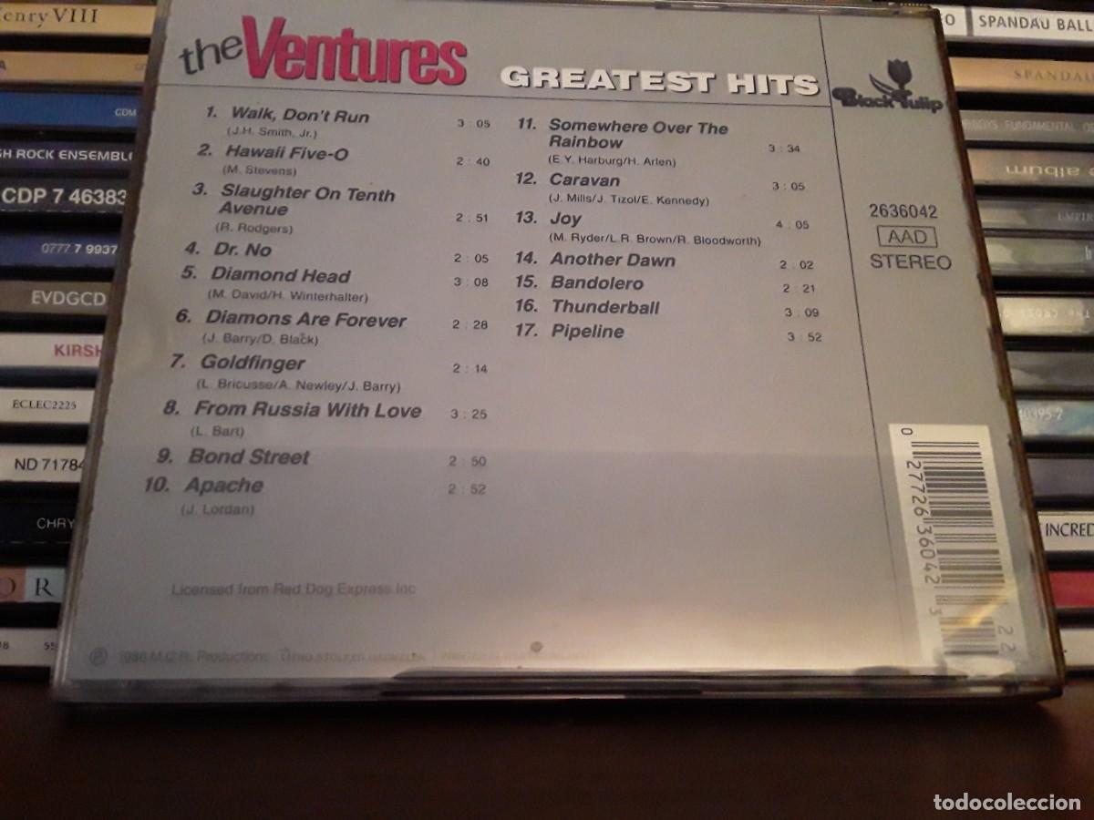 CDs de m&uacute;sica: The Ventures &lrm;&ndash; Greatest Hits - cd - Foto 2