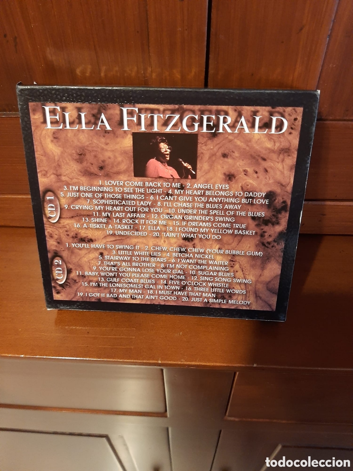 CDs de m&uacute;sica: Dos cd de ella fitzgerald - Foto 2