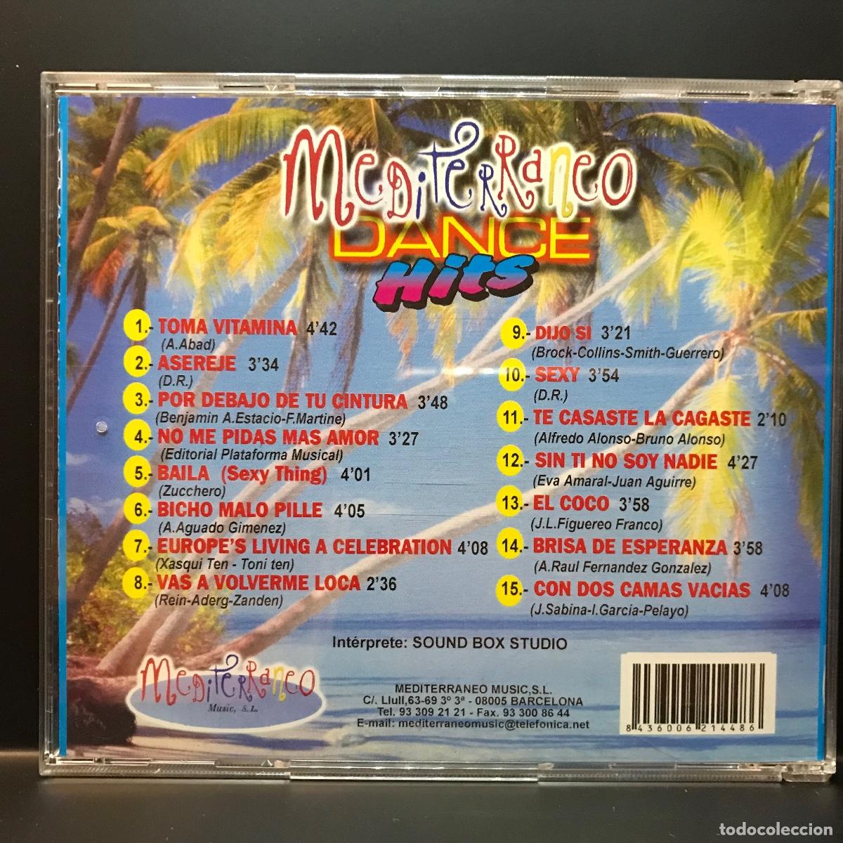 CDs de m&uacute;sica: Mediterr&aacute;neo Dance Hits ● 15 Super &Eacute;xitos ● Cd Compilation - Foto 3