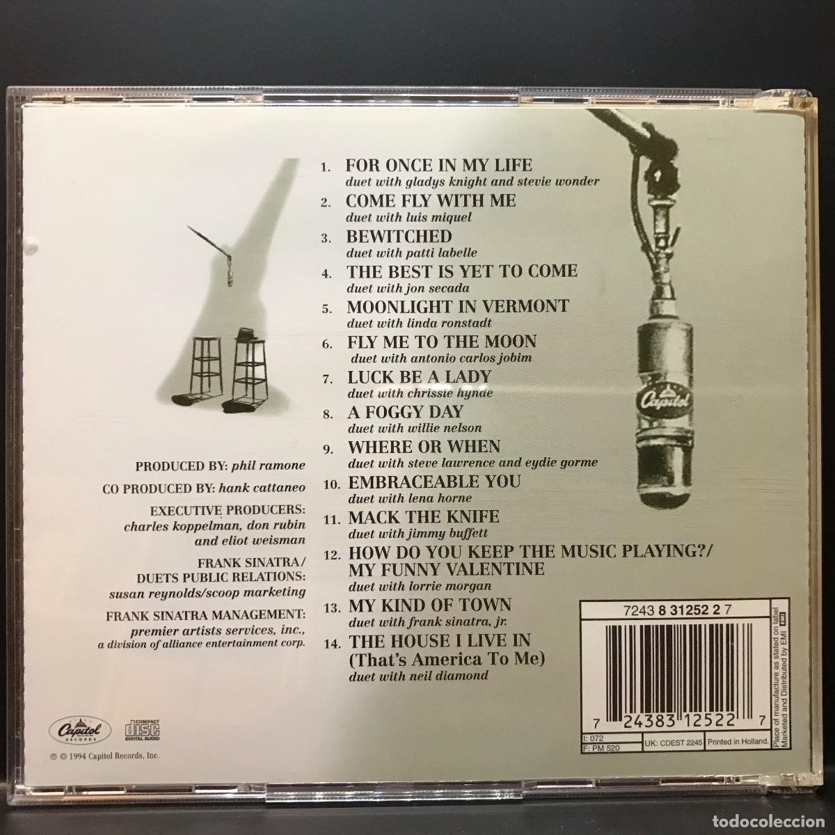 CDs de m&uacute;sica: Frank Sinatra ● Duets II ● CD, Album - Foto 3
