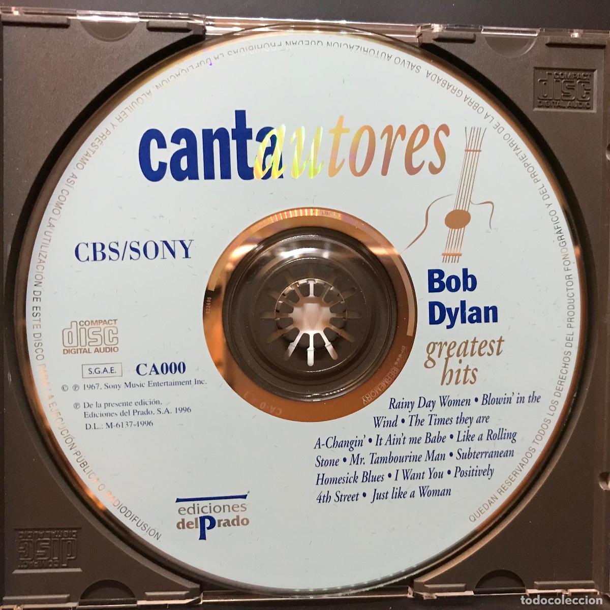 CDs de m&uacute;sica: Bob Dylan ● Greatest Hits ● CD, Compilation, Reissue SPAIN - Foto 2