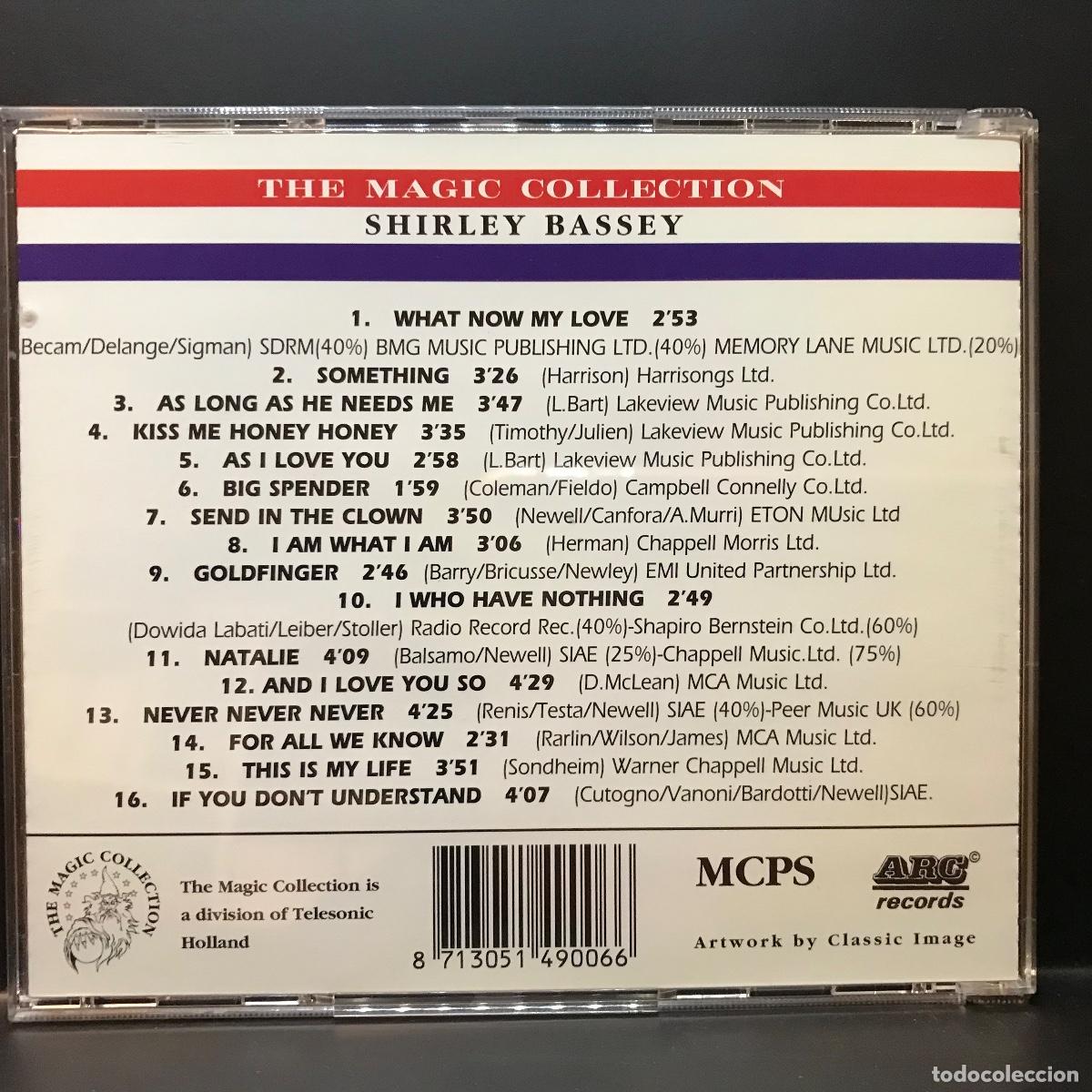 CDs de m&uacute;sica: Shirley Bassey ● The Magic Collection ● CD, Compilation - Foto 3