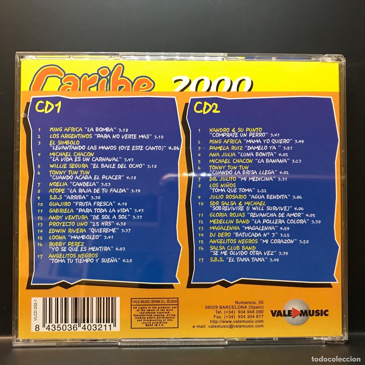 CDs de m&uacute;sica: Various ● Caribe 2000: La Bomba Del Verano ● 4 x CD, Compilation - Foto 7