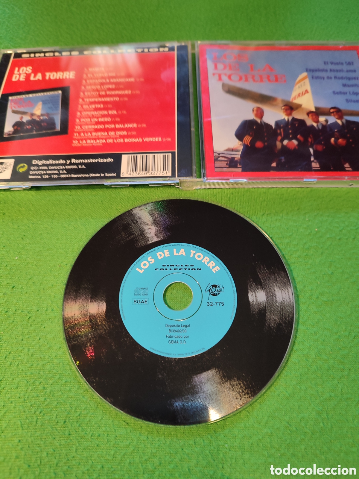 CDs de m&uacute;sica: Los de la Torre - Singles Collection - Foto 2