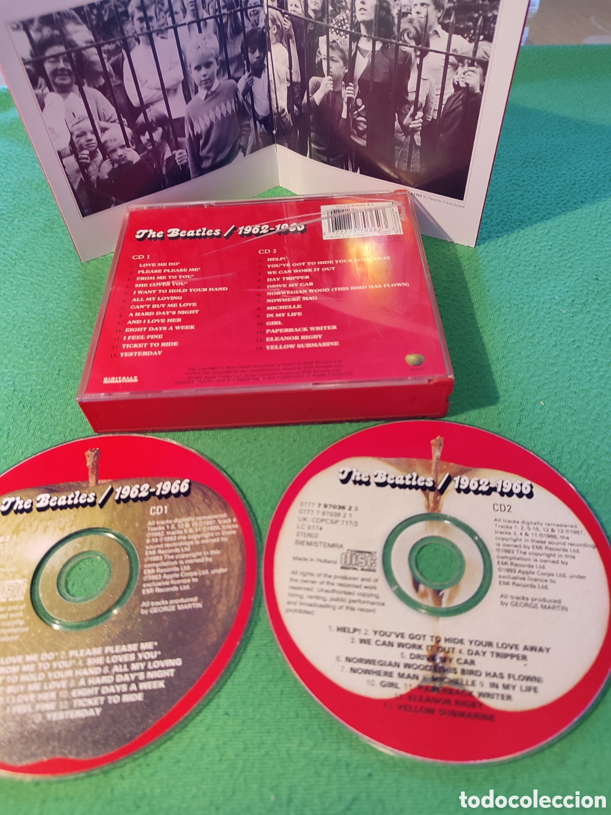 CDs de m&uacute;sica: The Beatles - 1962 - 1966 2 cds - Foto 2
