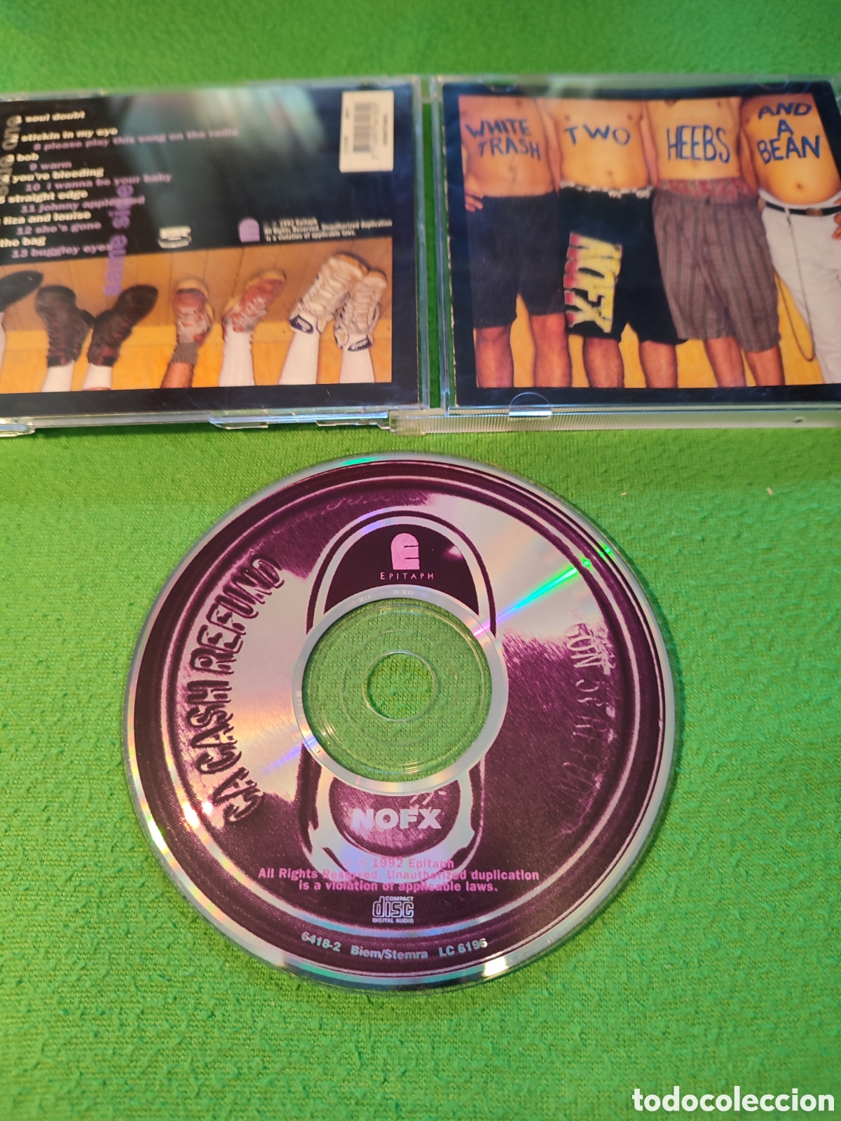 CDs de m&uacute;sica: Nofx - White Trash Two heebs and a Bean - Foto 2