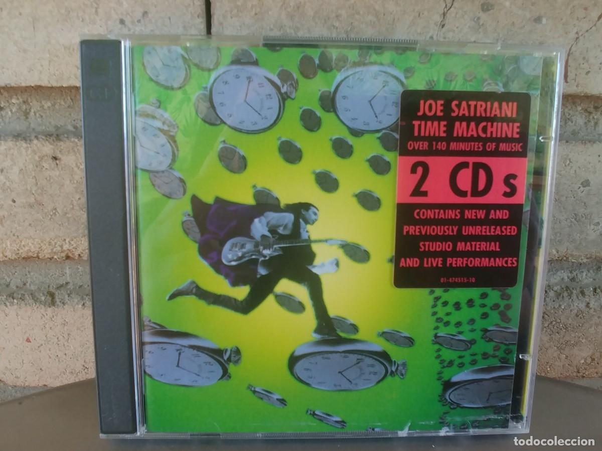 CDs de m&uacute;sica: JOE SATRIANI-CD DOBLE TIME MACHINE - Foto 1