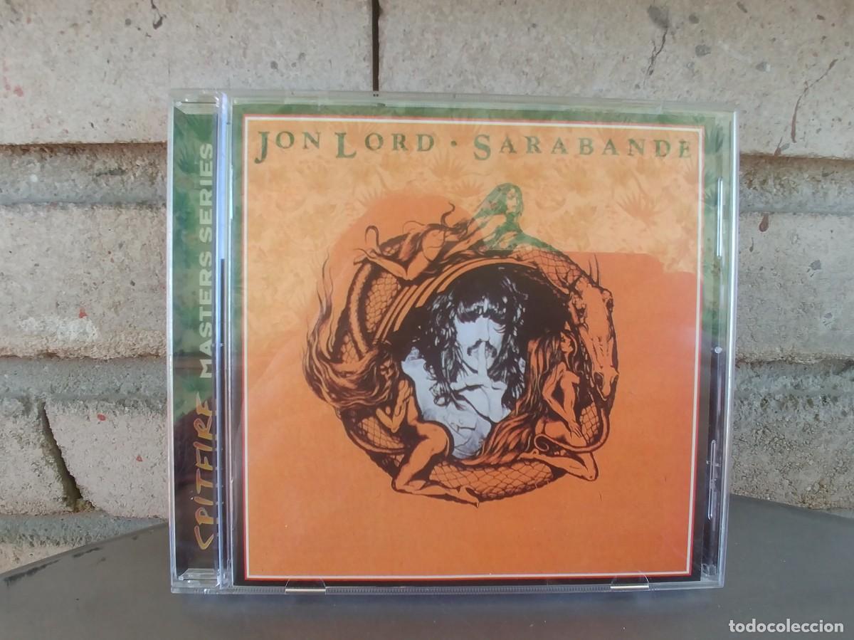 CDs de m&uacute;sica: JON LORD-CD SARABANDE - Foto 1