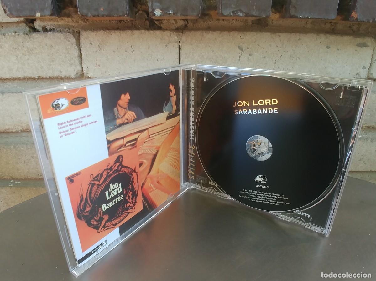 CDs de m&uacute;sica: JON LORD-CD SARABANDE - Foto 2