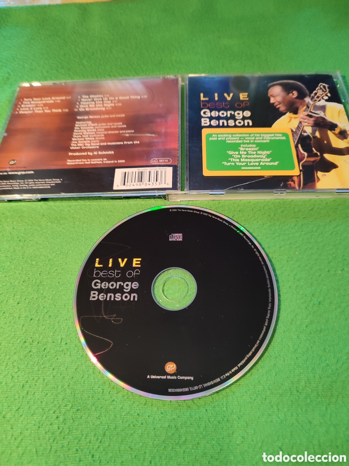 CDs de m&uacute;sica: George Benson - Live Best of - Foto 2