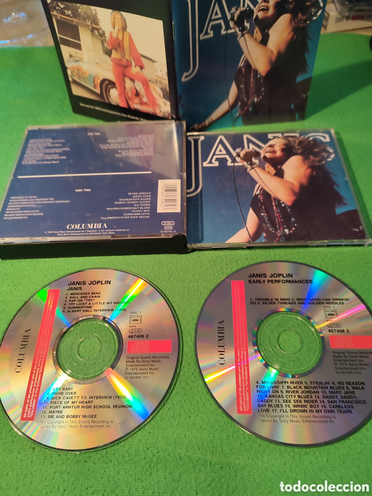 CDs de m&uacute;sica: Janis Joplin - Janis+ Early performances 2 cd - Foto 2