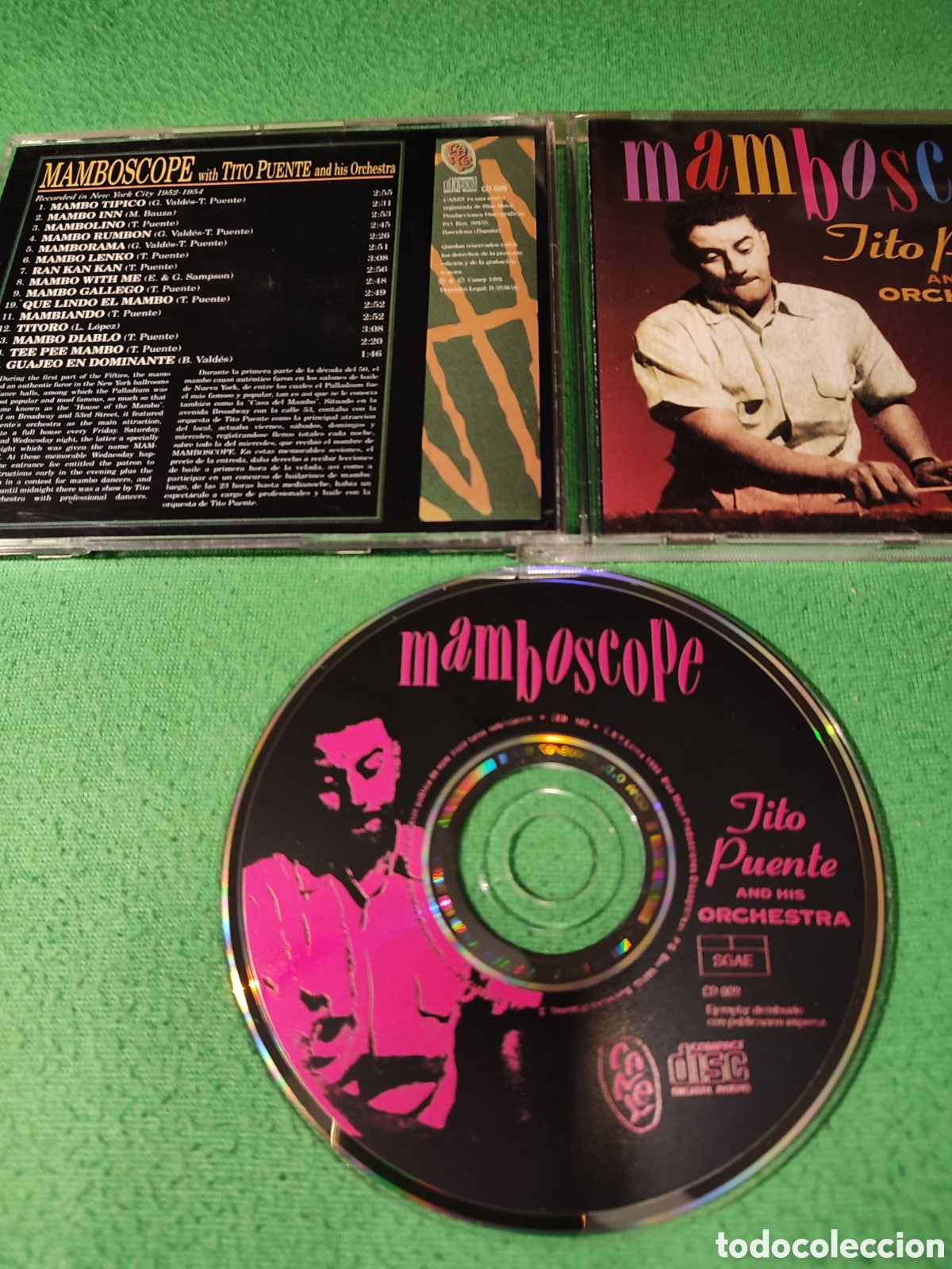 CDs de m&uacute;sica: Tito Puente - Mamboscope - Foto 2