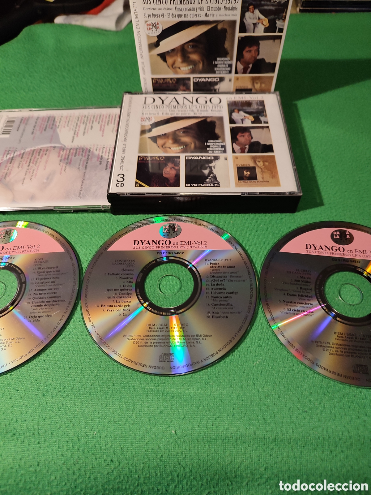 CDs de m&uacute;sica: Dyango - EMI Vol 2 3 CDs - Foto 2