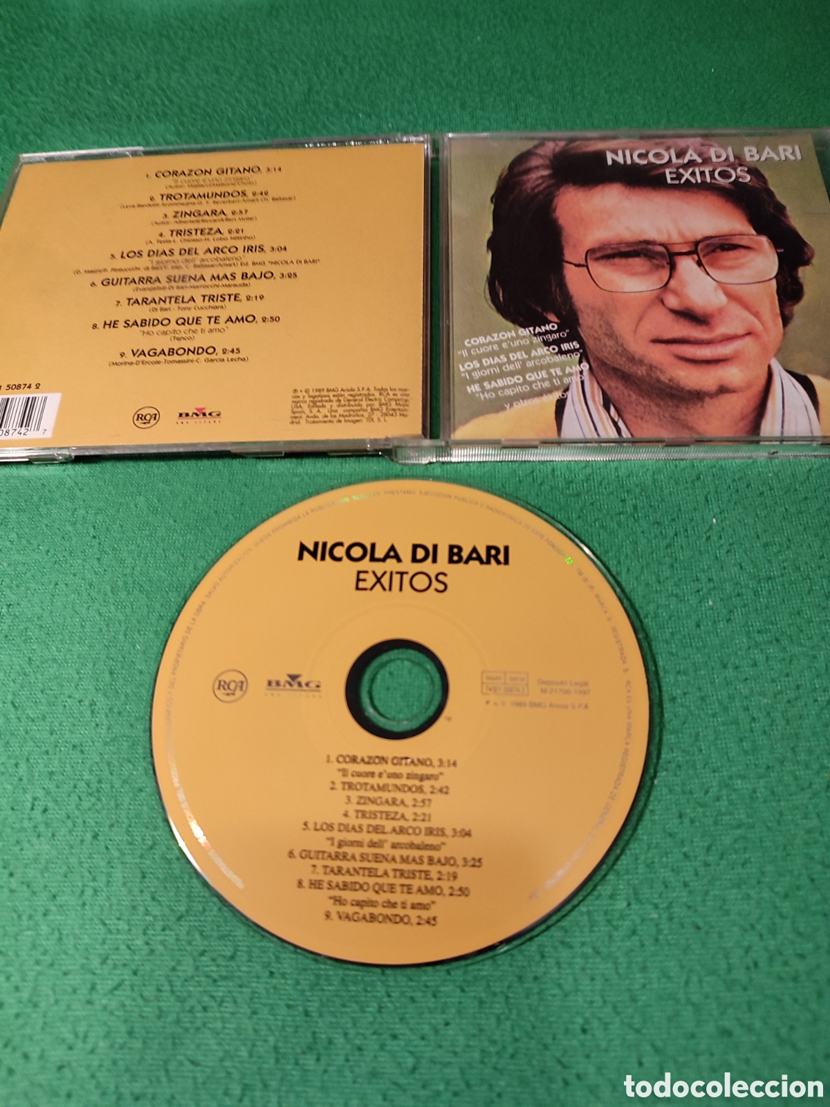CDs de m&uacute;sica: Nicola di Bari - &Eacute;xitos - Foto 2