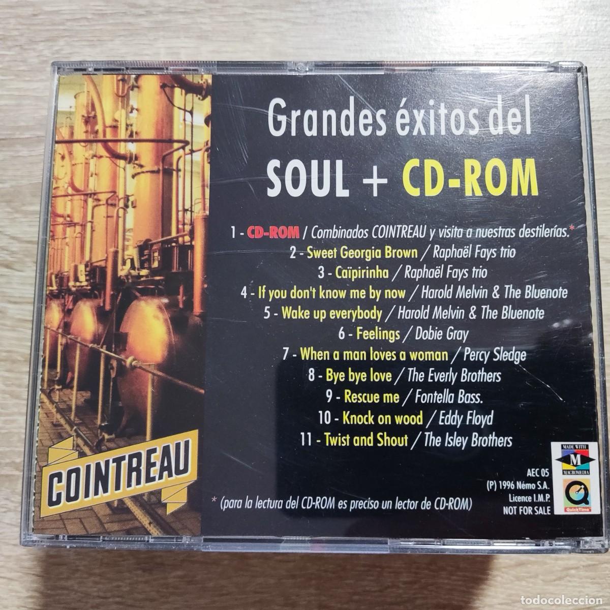 CDs de m&uacute;sica: CD - GRANDES EXITOS DEL SOUL - Foto 2