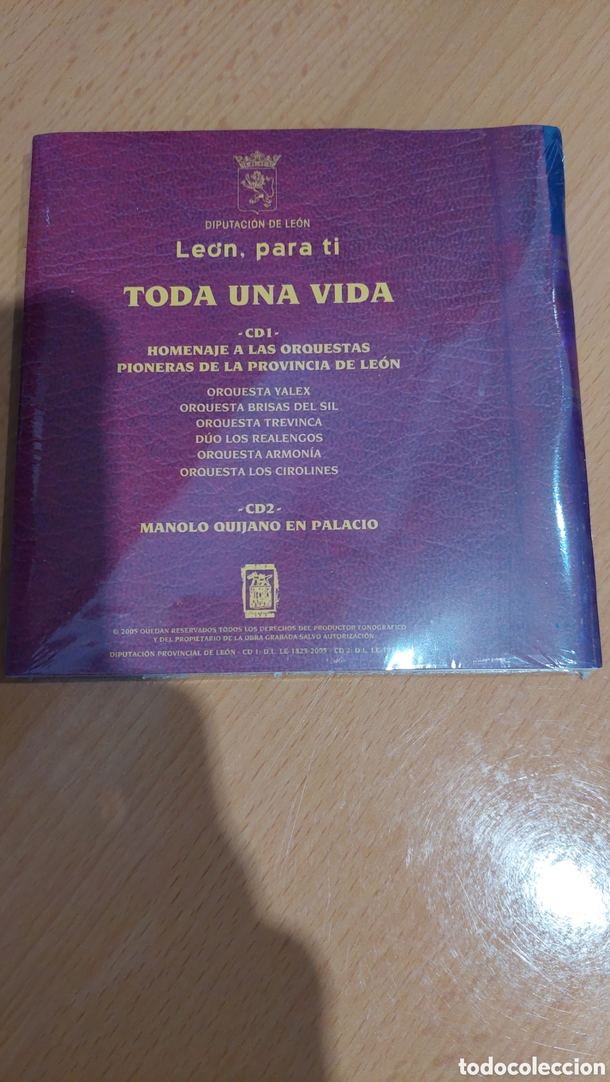 CDs de m&uacute;sica: 2 CDs Toda Una Vida - Foto 2