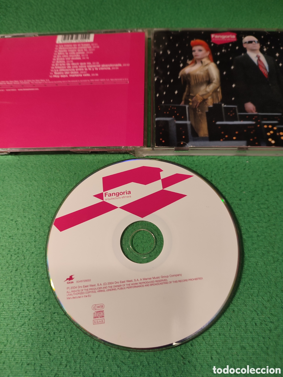 CDs de m&uacute;sica: Fangoria - Arquitectura ef&iacute;mera - Foto 2