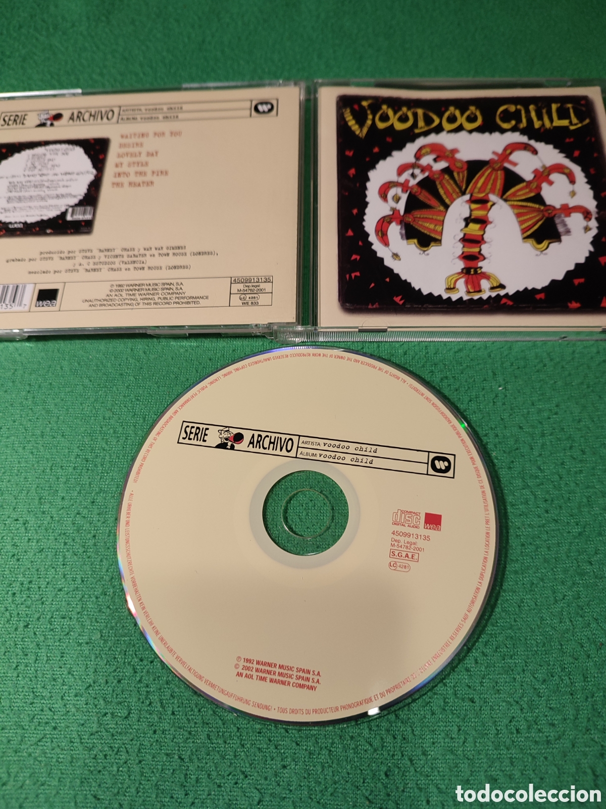 CDs de m&uacute;sica: Voodoo Child - Same - Foto 2