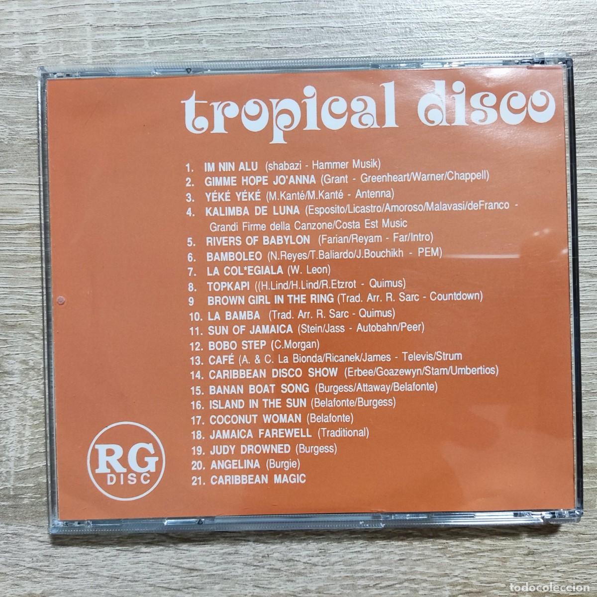 CDs de m&uacute;sica: CD - TROPICAL DISCO - CARIBBEAN DISCO SHOW - Foto 2