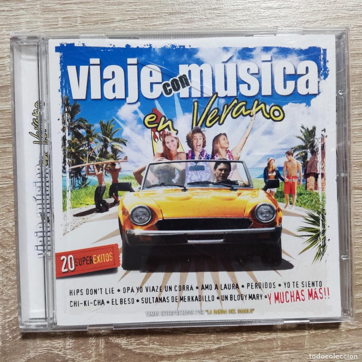 CD di Musica: CD - VIAJE CON MUSICA EN VERANO - HIPS DONT'T LIE, OP&Aacute; YO VIAZ&Eacute; UN CORR&Aacute;, AMO A LAURA