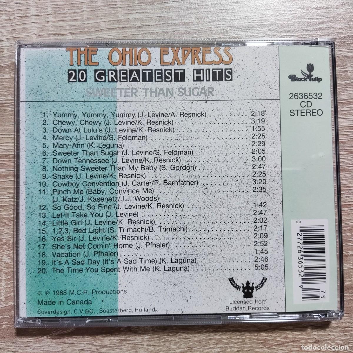 CDs de m&uacute;sica: CD - THE OHIO EXPRESS - 20 GREATEST HITS - Foto 2