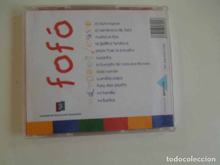CDs de m&uacute;sica: FOF&Oacute; - HABIA UNA VEZ - CD - Foto 3