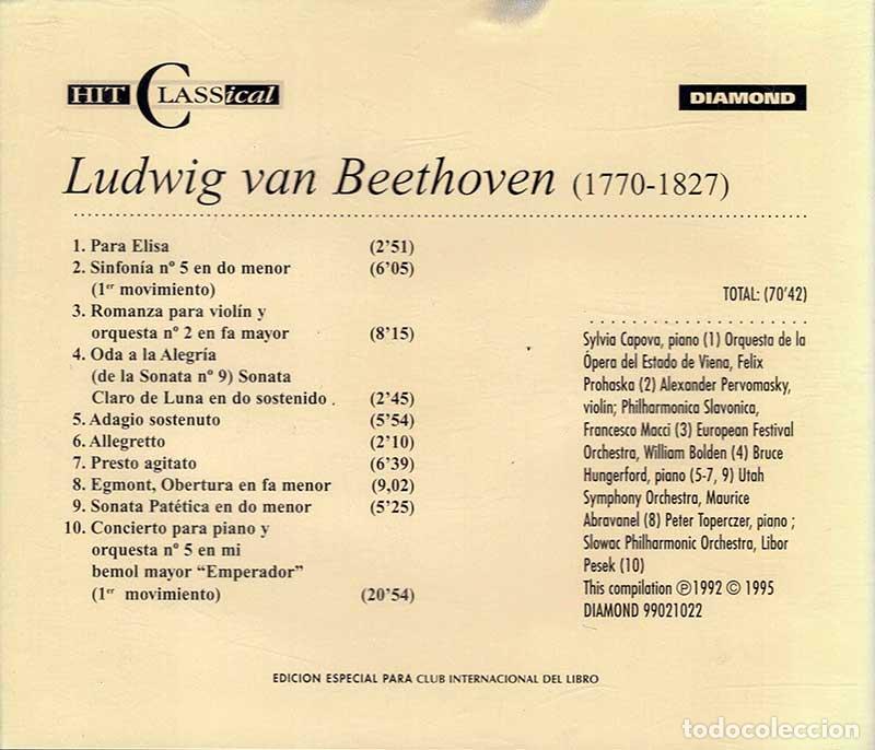 CDs de m&uacute;sica: Beethoven - Sinfon&iacute;a No. 5. CD - Foto 2