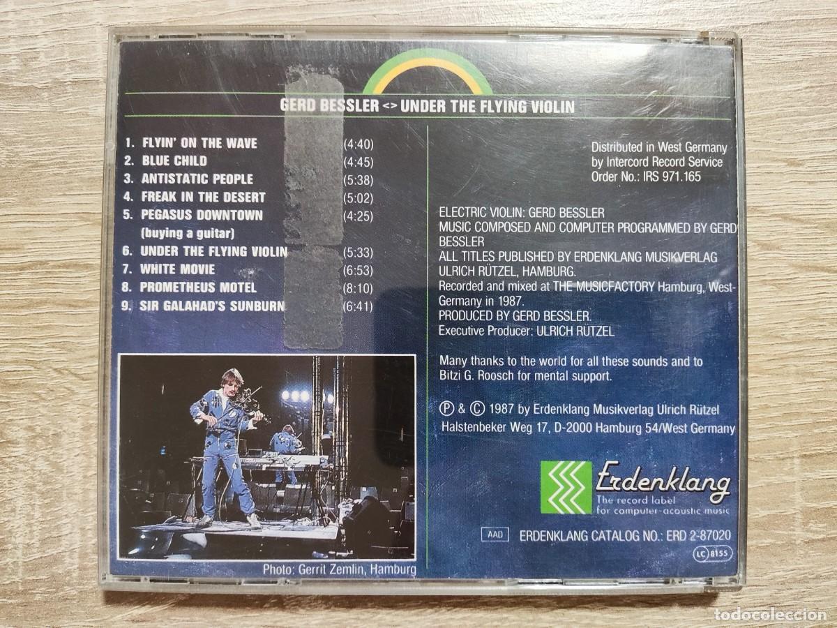 CDs de m&uacute;sica: CD - GERD BESSLER - UNDER THE FLYING VIOLIN - ROCK - Foto 2