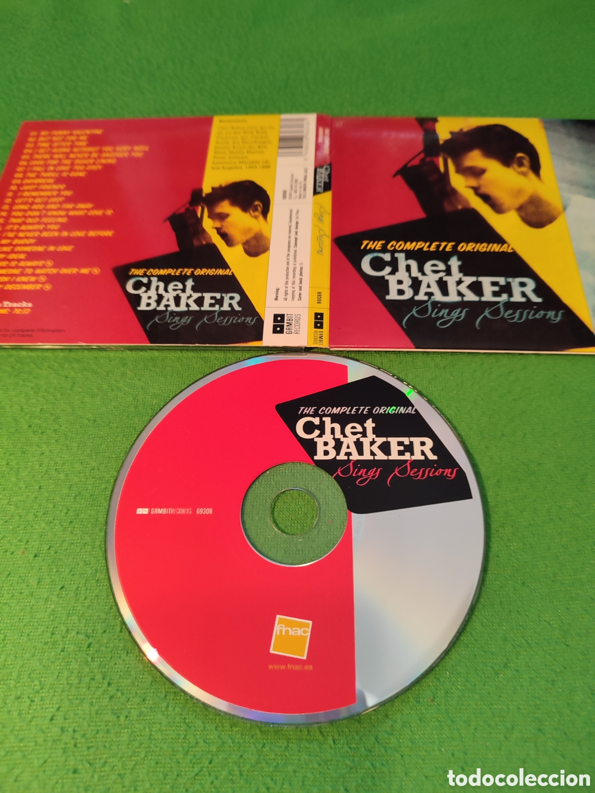 CDs de m&uacute;sica: Chet Baker - Sings sessi&oacute;ns - Foto 2