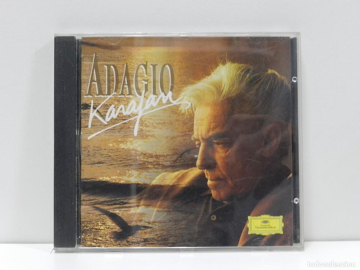 CDs de m&uacute;sica: DISCO CD. Karajan, Filarmonica De Berl&iacute;n &ndash; Adagio. COMPACT DISC. - Foto 1